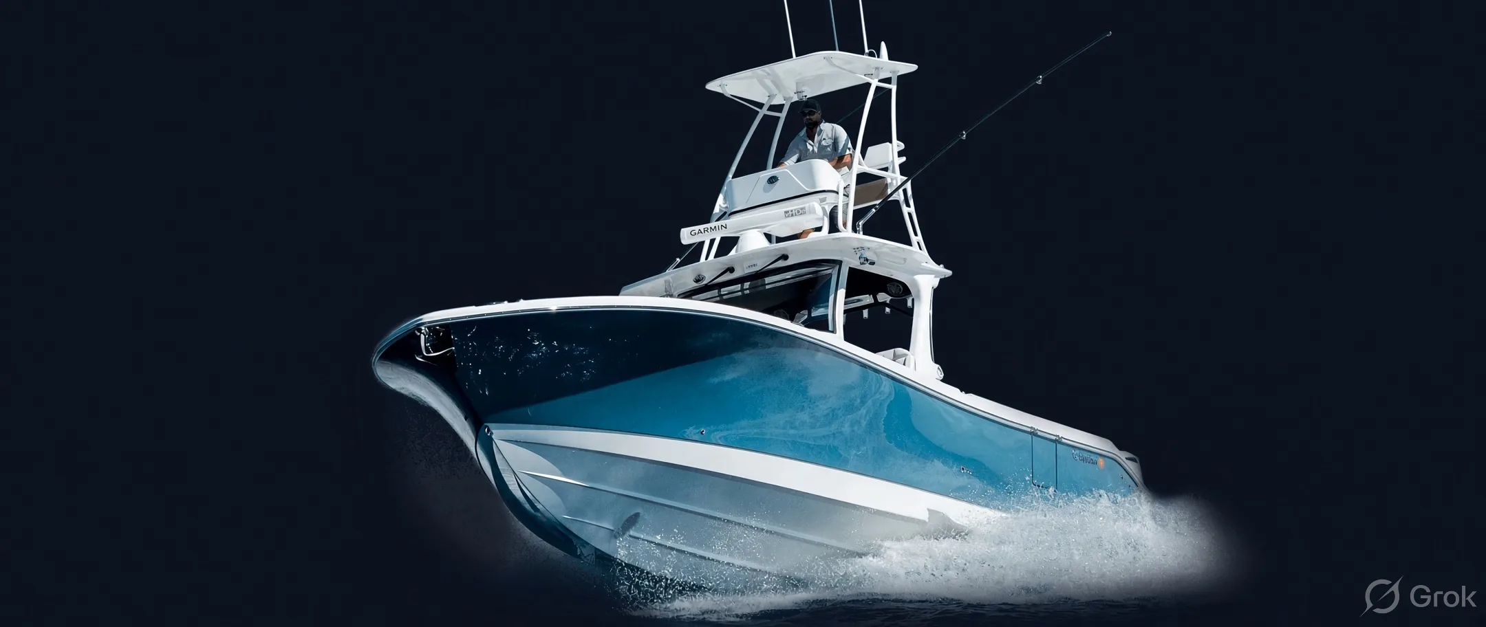 EdgeWater centre console fishing boat Kuwait